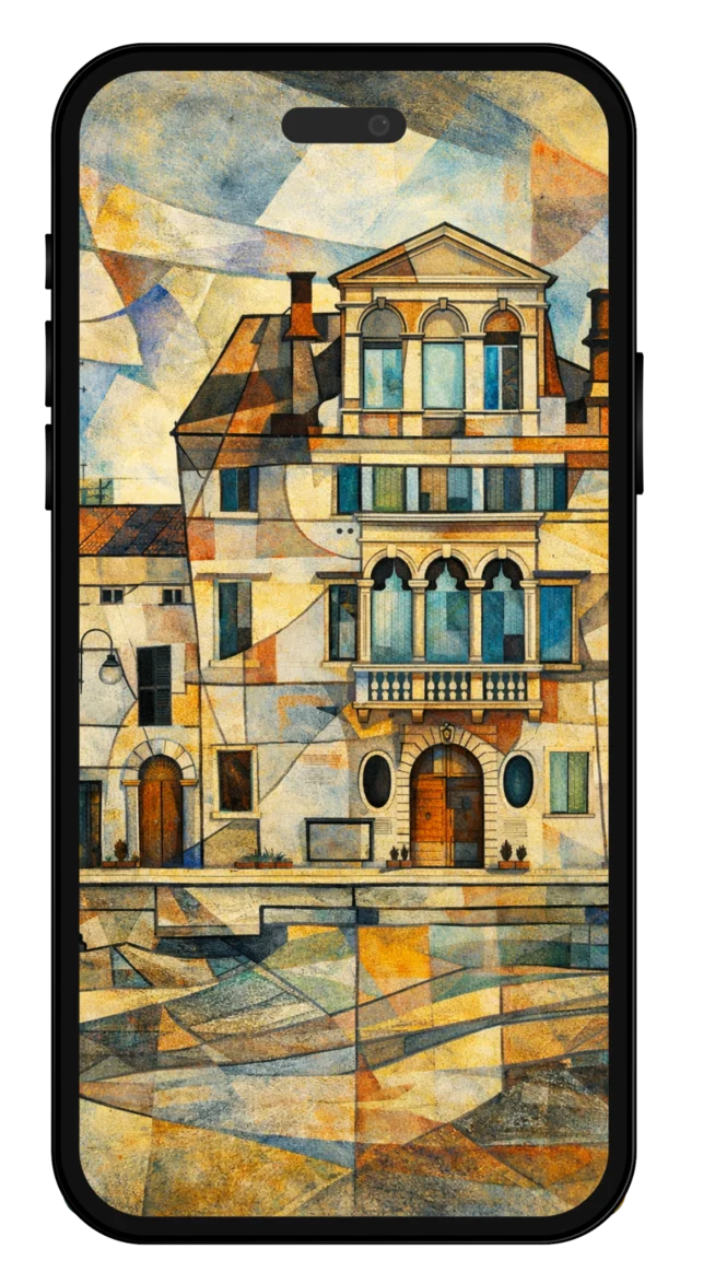 Card artistica: Palazzo del Vescovo