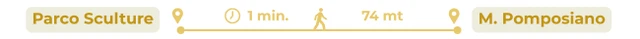 Da tappa 3 a tappa 4: 1 min. a piedi, 74 mt